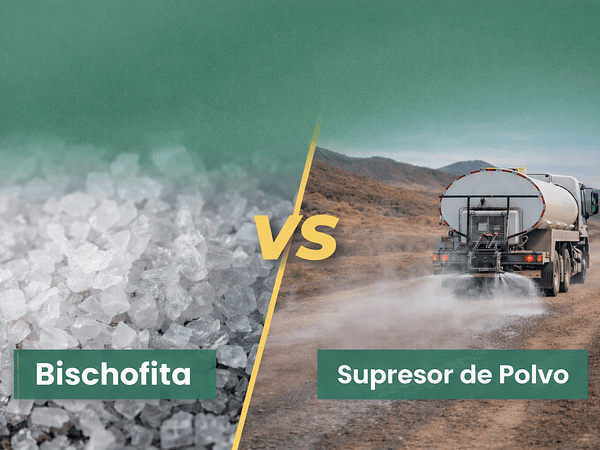 ¿Qué es mejor: Bischofita o Supresor de Polvo para caminos rurales y mineros en Chile?