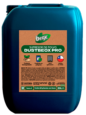 DustBeox PRO - 20 Litros Supresor de Polvo