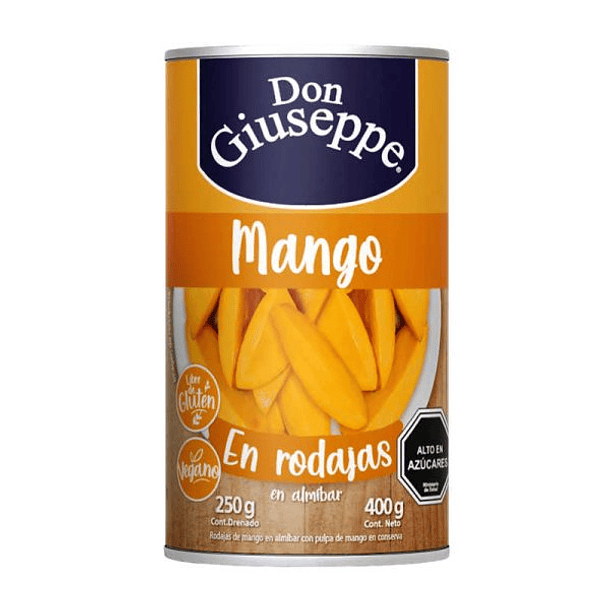 MANGO EN RODAJAS 400G DON GIUSEPPE