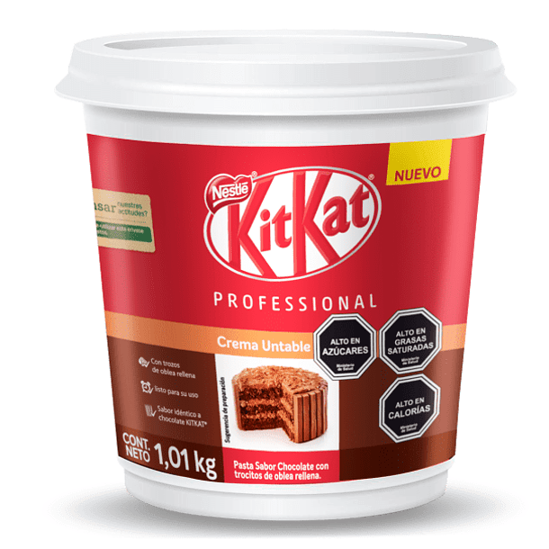 RELLENO KIT KAT NESTLE 1.01KG