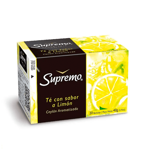 TÉ LIMÓN 40G - SUPREMO