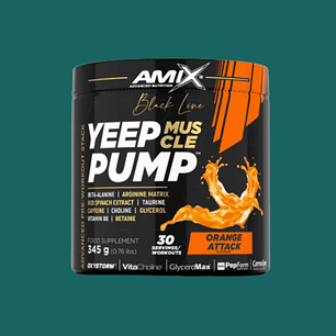 Pré-Treino Yeep Pump Com Cafeína 345gr – Black Line