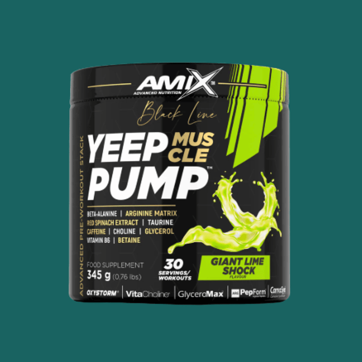 Pré-Treino Yeep Pump Com Cafeína 345gr – Black Line 2