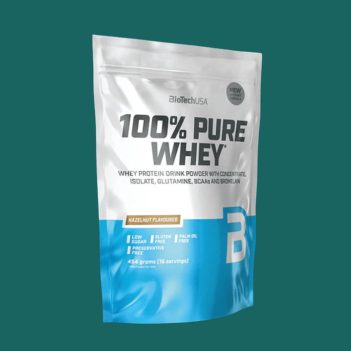 100% Pure Whey 454g BioTechUSA Bourbon Vanilla 1