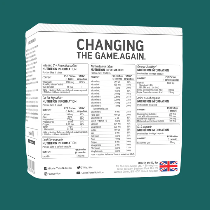 HIT Pack Complex Multivitamin DY Nutrition 2