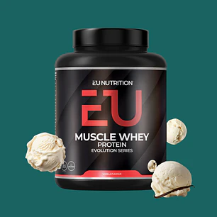 MUSCLE WHEY CONCENTRATE 2KG BAUNILHA EU NUTRITION
