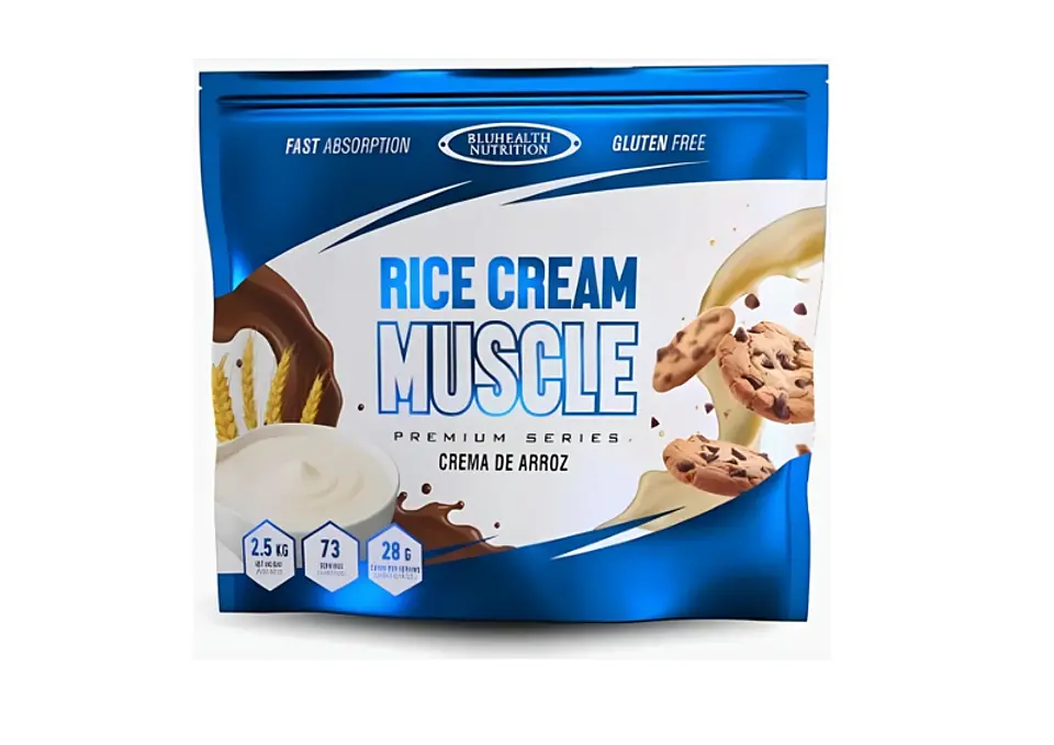 Rice Cream Muscle BlueHealth Nutrition 2.5 kg 1