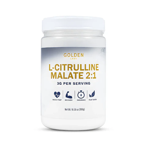 CITRULLINE MALATE / CITRULINA MALATO 2:1 - 300 G GOLDEN LABS