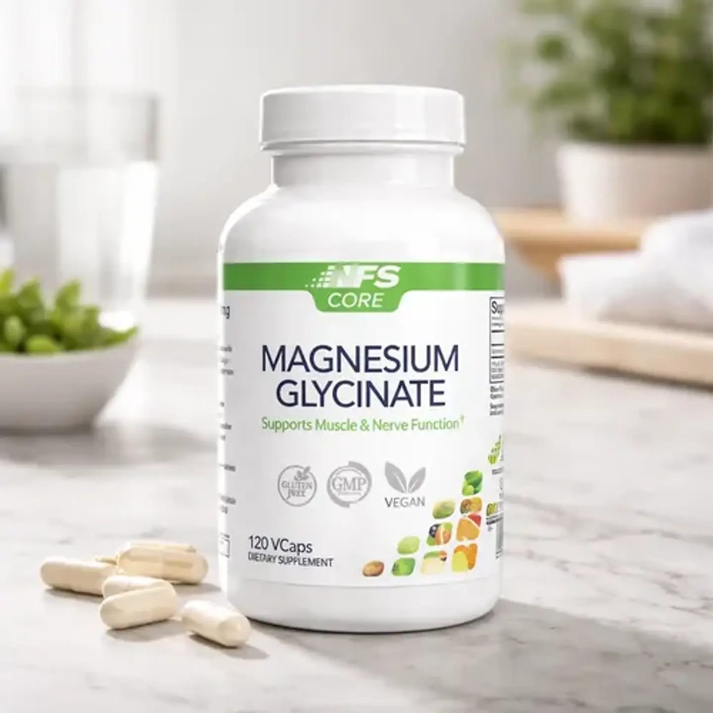 Magnesium Glycinate Nfs 120 caps 1