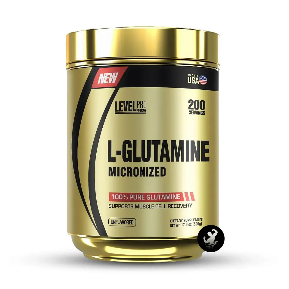 Glutamina Level Pro 500 gramos 1