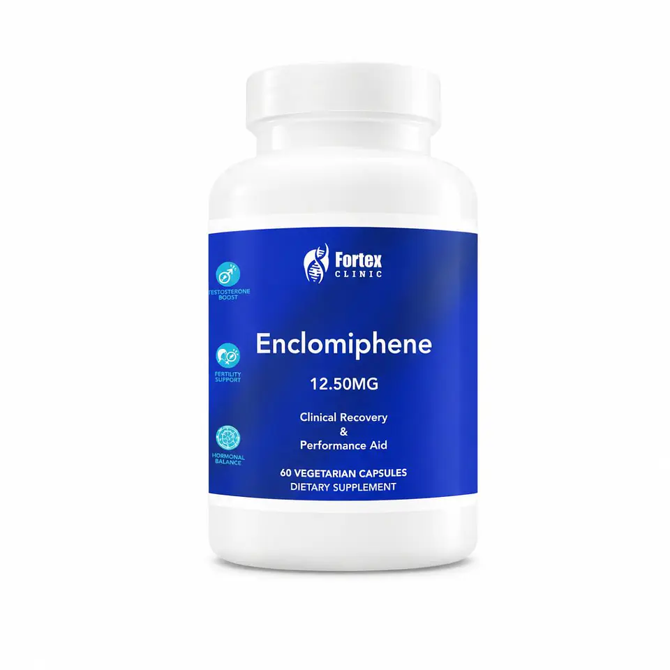 Enclomifeno Fortex Clinic 60 caps 1