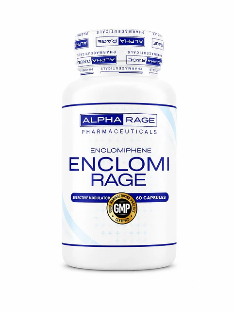 Enclomifeno Alpha Rage 60 Caps