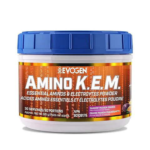Aminoácidos Amino K.E.M 30 Servicios EVOGEN - Orange Passion