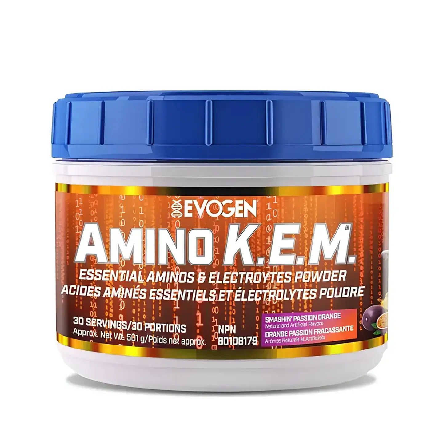 Aminoácidos Amino K.E.M 30 Servicios EVOGEN - Orange Passion 1