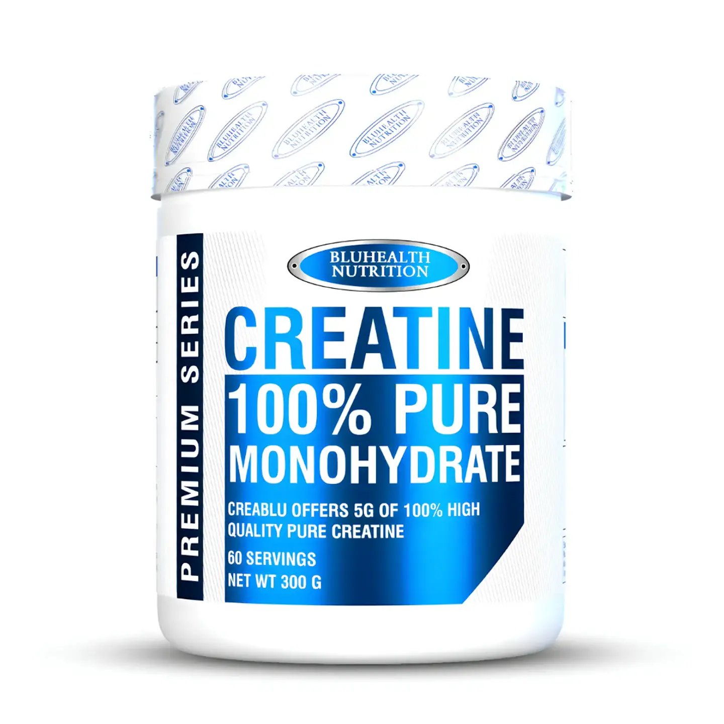 Creatina Bluhealth Nutrition 300 G - 60 servicios Creatina Monohidratada 1