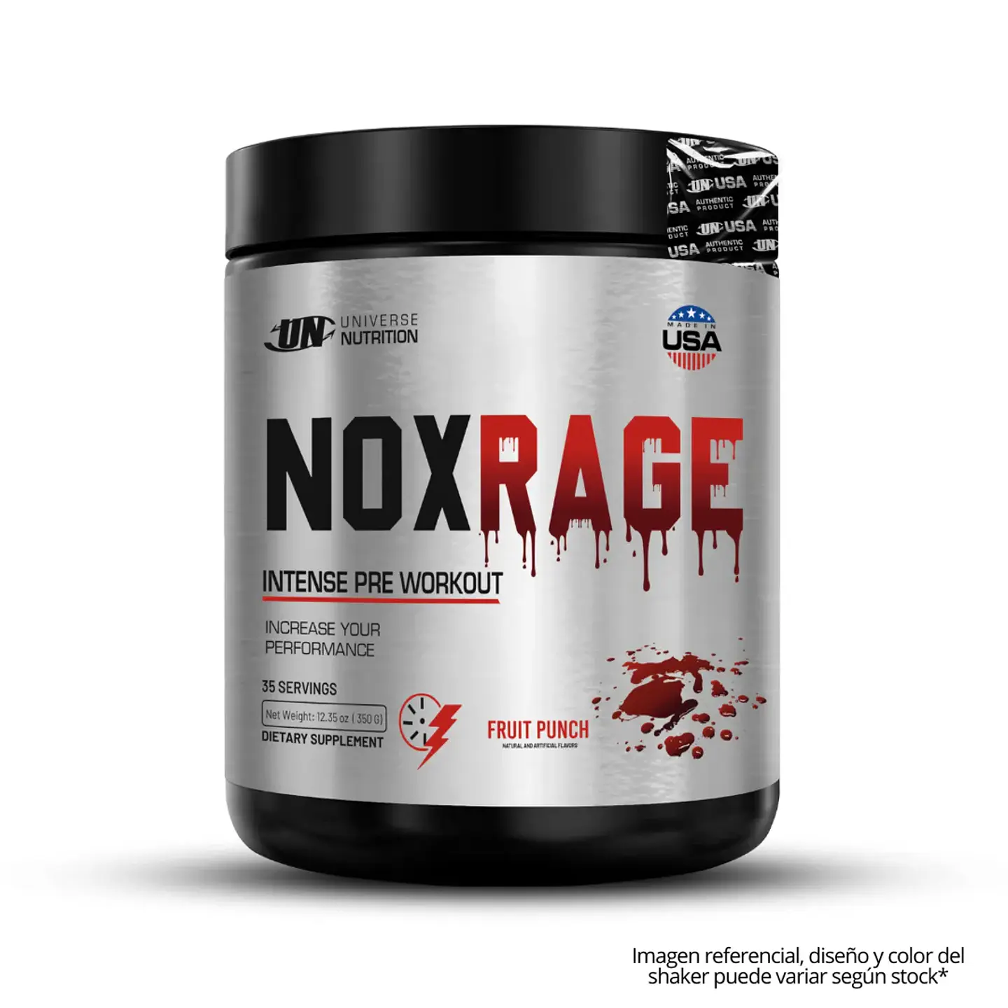 Pree Entreno UN Nox Rage 35 Serv 1