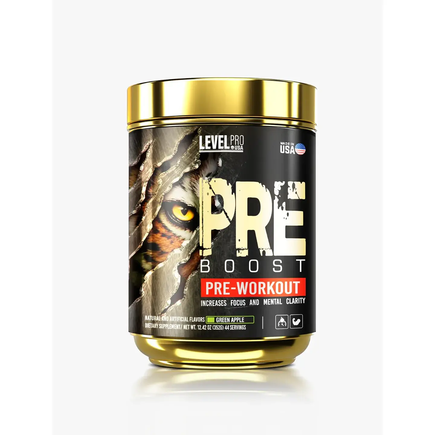 Pre Boost Pre Workout Level Pro 44 serv 1