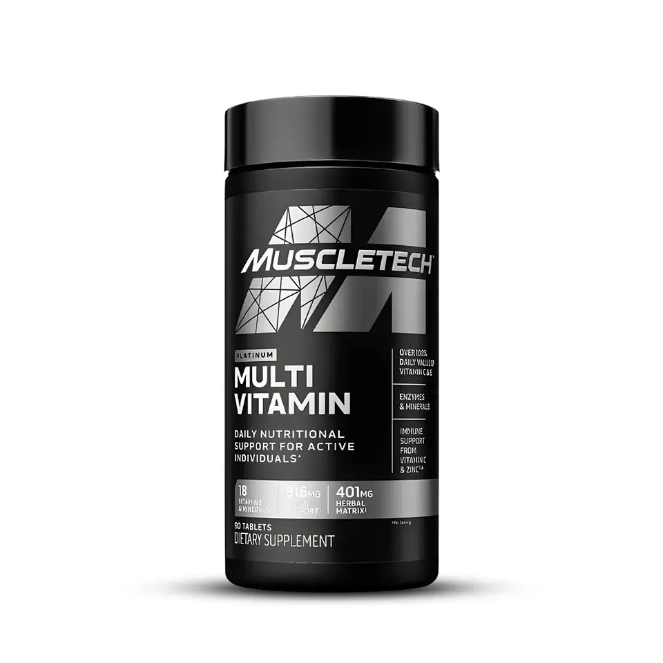 MuscleTech, multivitamínico Platinum, 180 tab 1