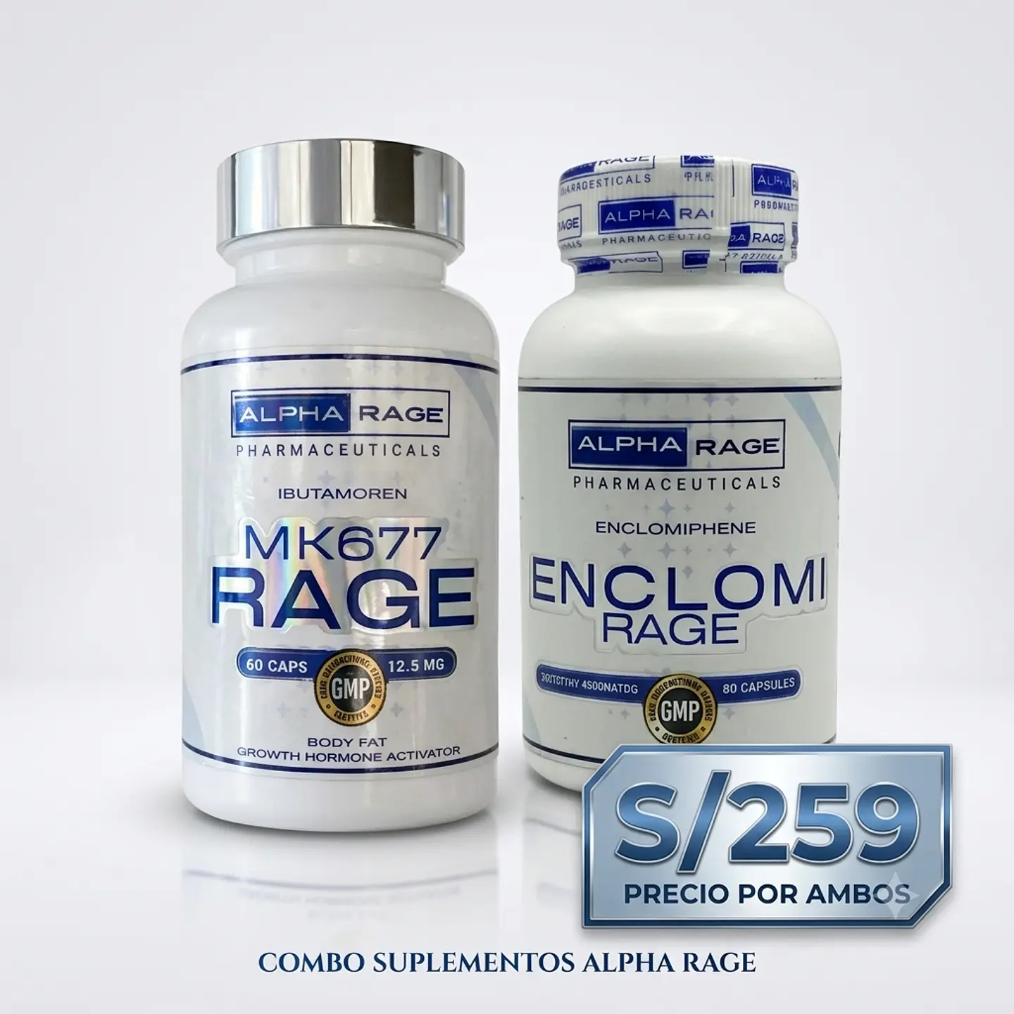 Combo Alpha Rage: MK-677 + Enclomi Rage 1