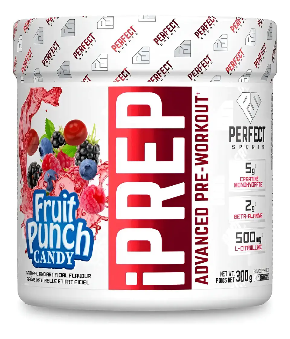 Pre entreno Iprep Perfect Sports Fruit Punch Candy 30 tomas 1