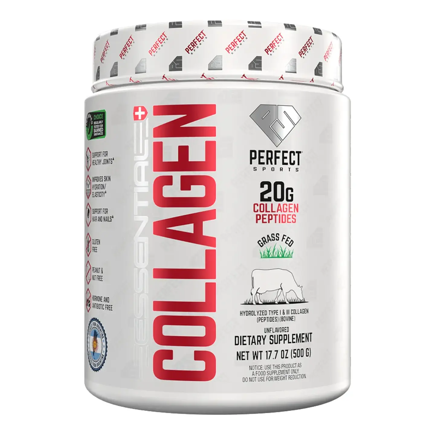 Colageno Collagen Peptides 500 gr Perfect Sports 1
