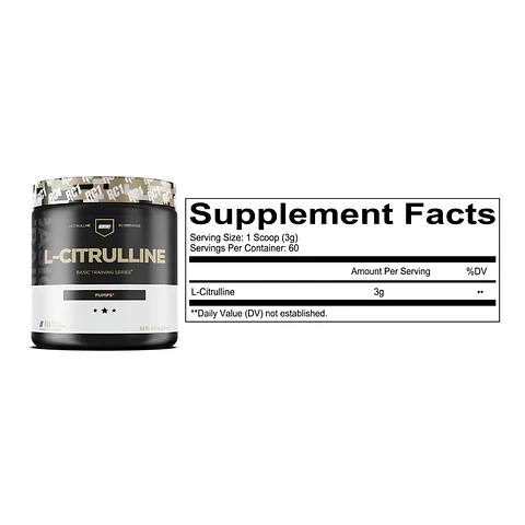 L-Citrulina Redcon1 180 G - 60 servicios