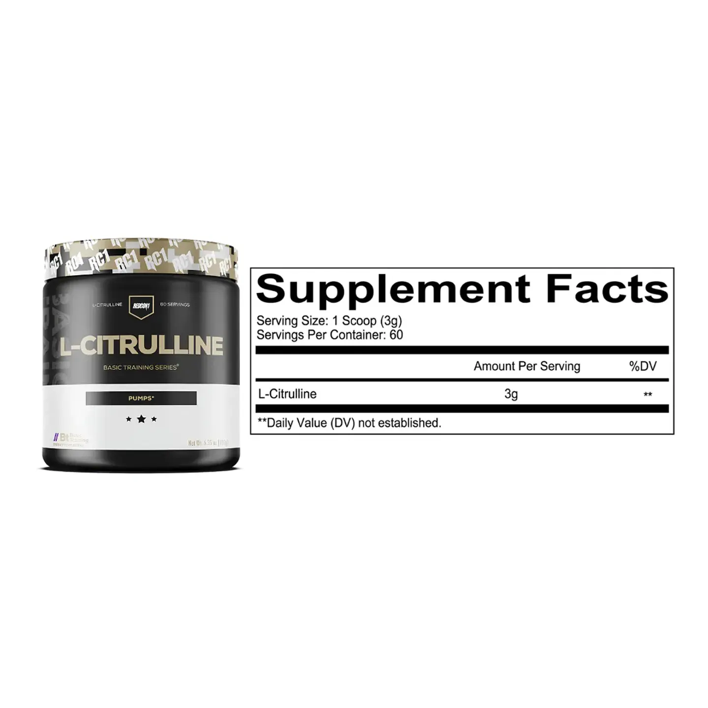 L-Citrulina Redcon1 180 G - 60 servicios 2