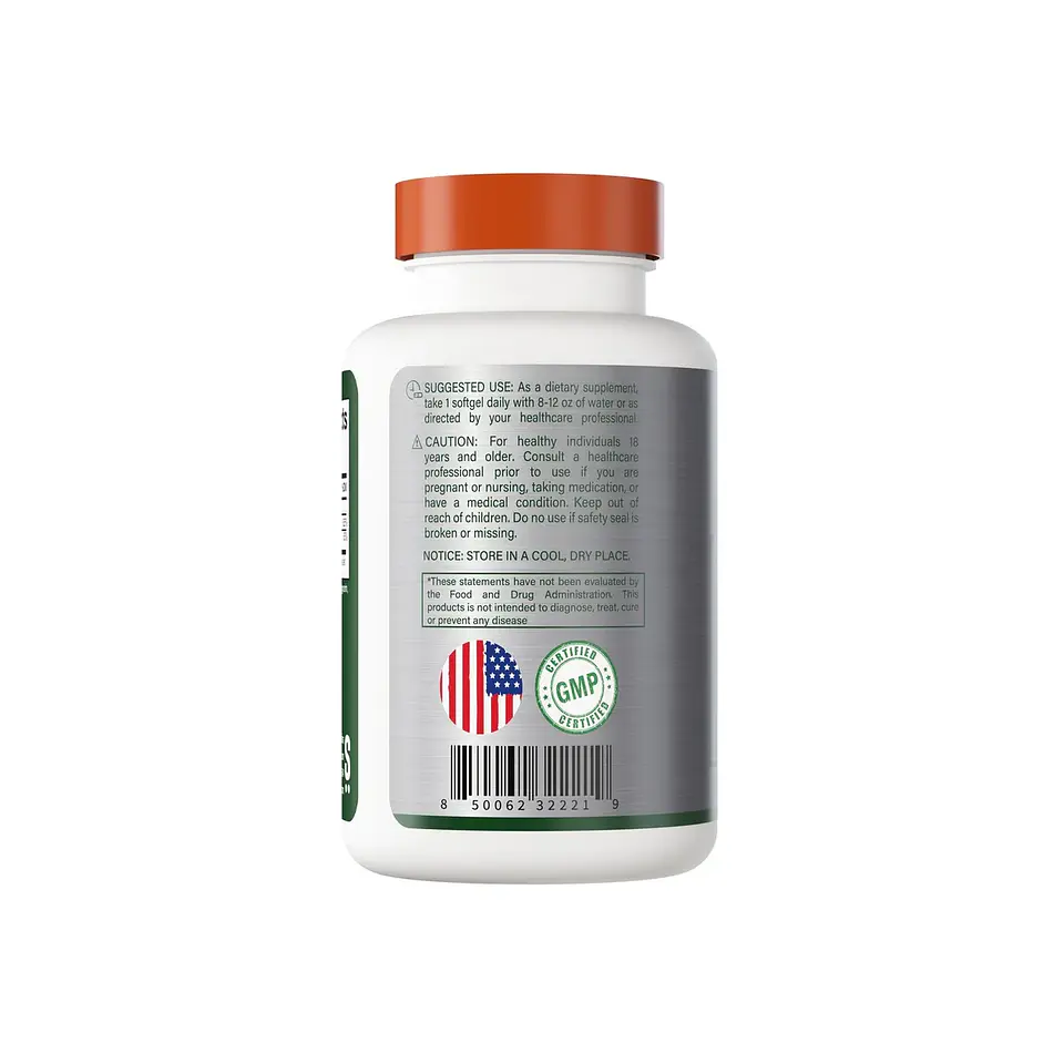 Shakra Vitamina K2 + D3 120 Softgels 3