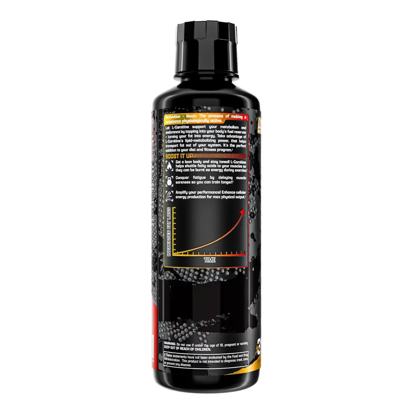 L-Carnitina Liquida NUTREX RESEARCH L-Carnitine 3000 MG - 31 Servicios  3