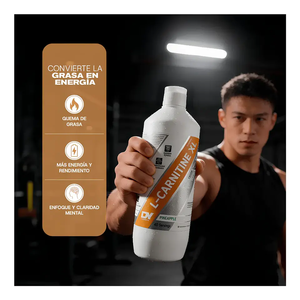 L-Carnitina XL Dorian Yates 40 Servicios 1 Litro  3