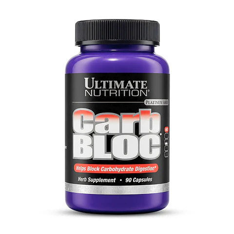 Carb Bloc Ultimate Nutrition - Bloqueador de Carbohidratos Ultimate Nutrition - 90 Cápsulas