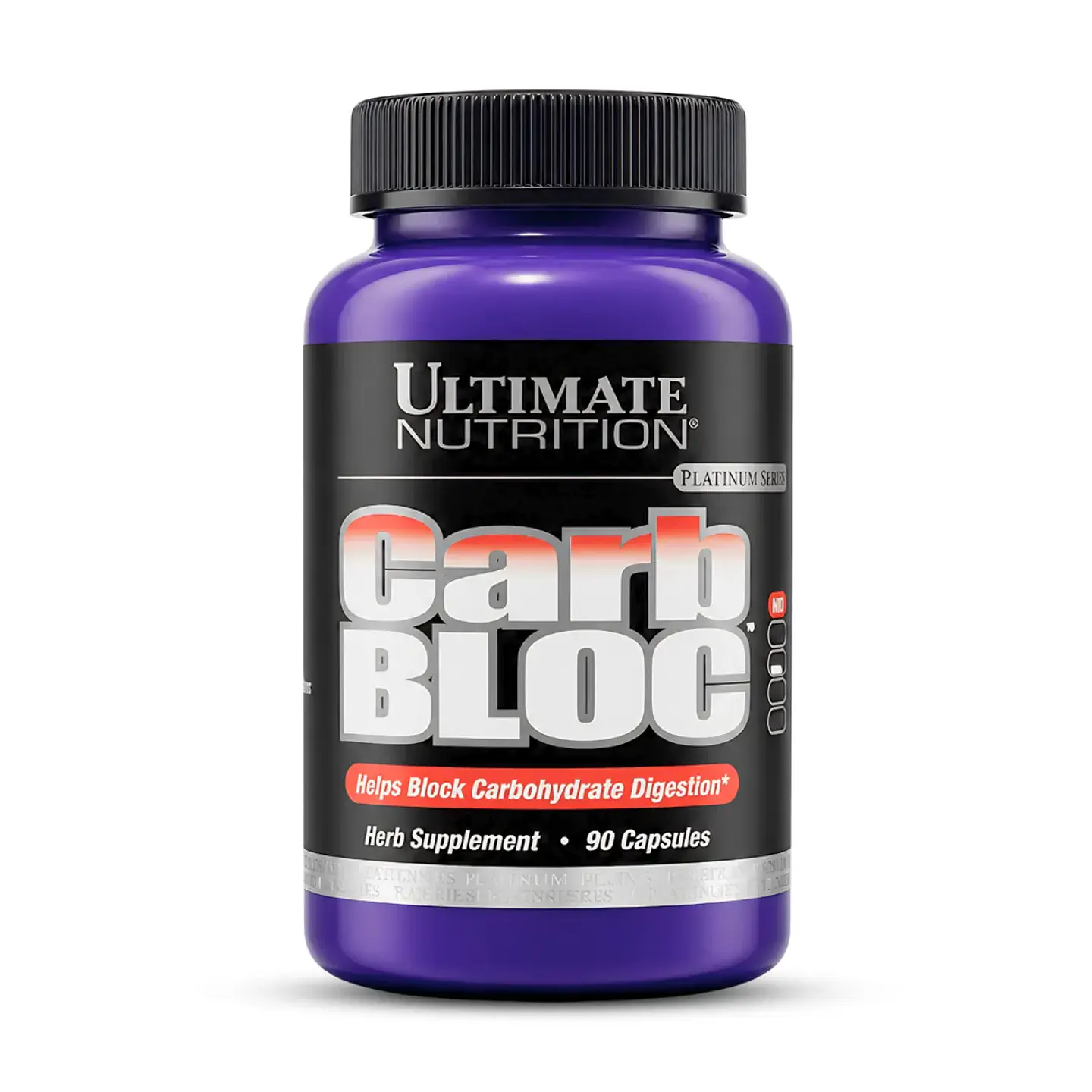 Carb Bloc Ultimate Nutrition - Bloqueador de Carbohidratos Ultimate Nutrition - 90 Cápsulas 1