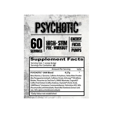 Psychotic saw 60 serv