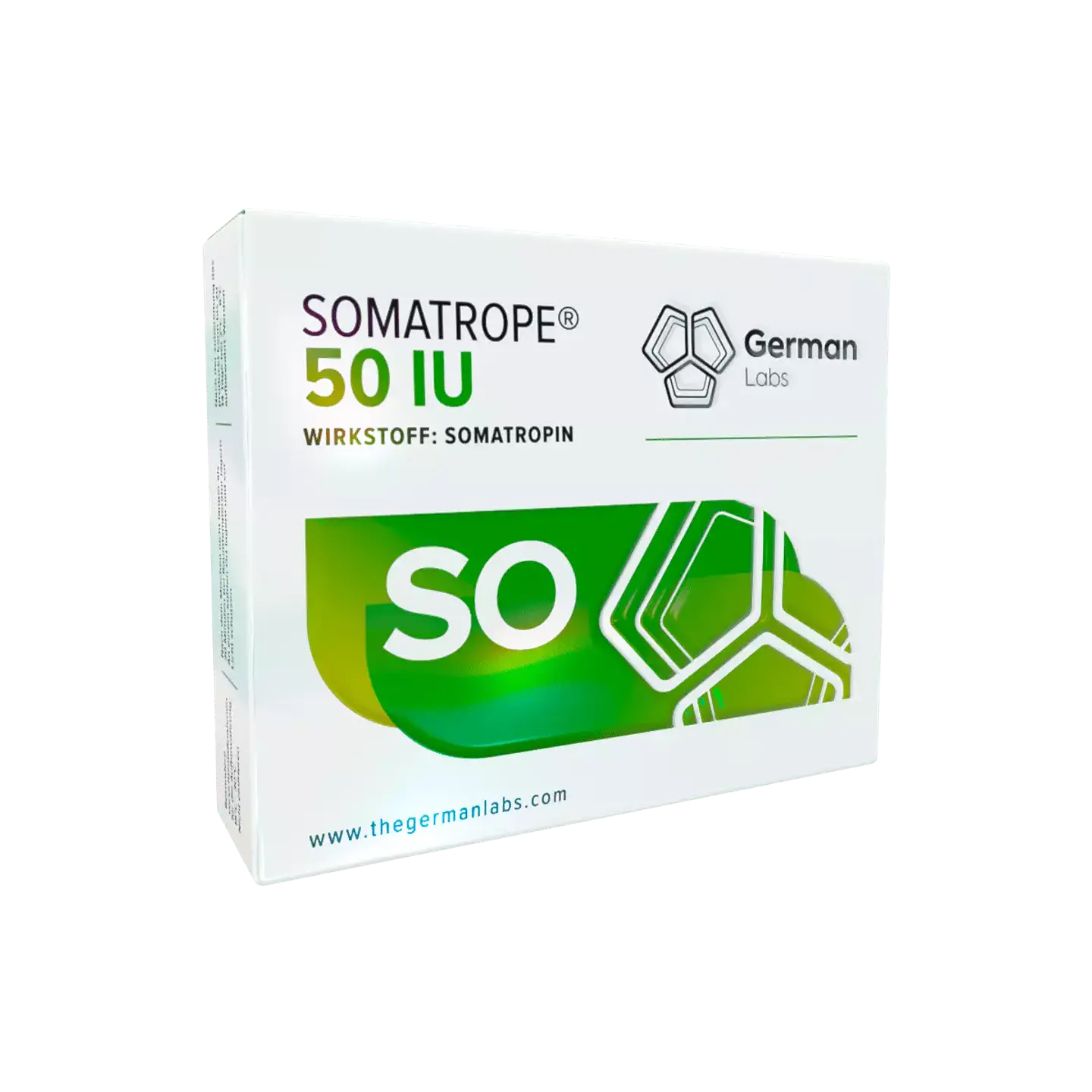 Somatrope | HGH | Hormona de Crecimiento | 50ui | German Labs 1