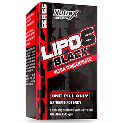 Lipo 6 Black Ultra Concentrate 60 Cápsulas