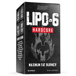 Lipo 6 Hardcore 60 capsulas