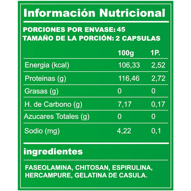 B6 Bloqueador de carbohidratos 90 capsulas