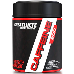 Caffeine 200 Greatlhete 120 capsulas