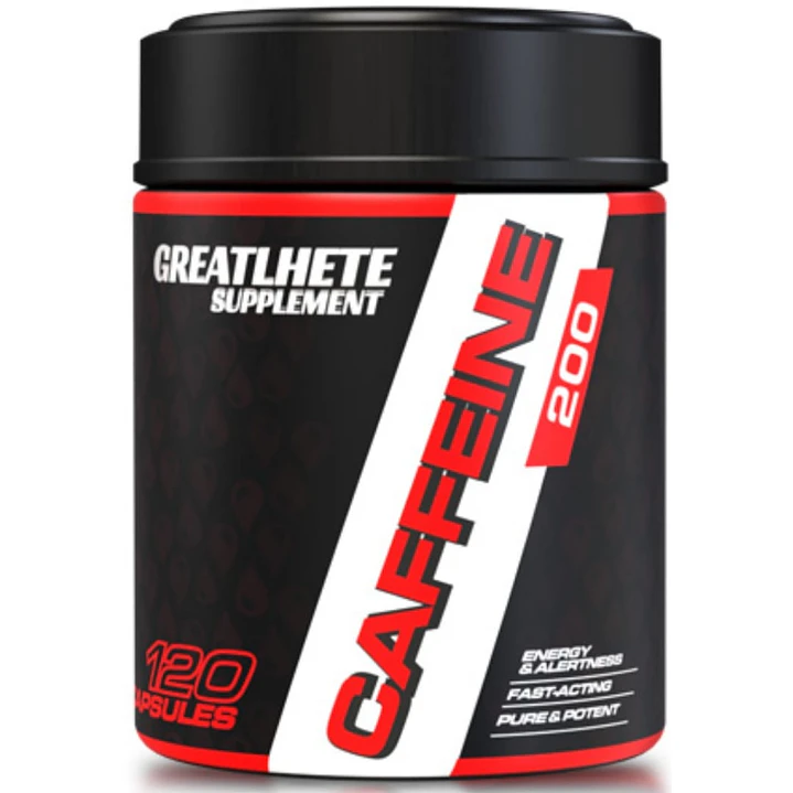 Caffeine 200 Greatlhete 120 capsulas 1