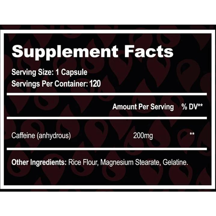 Caffeine 200 Greatlhete 120 capsulas 2