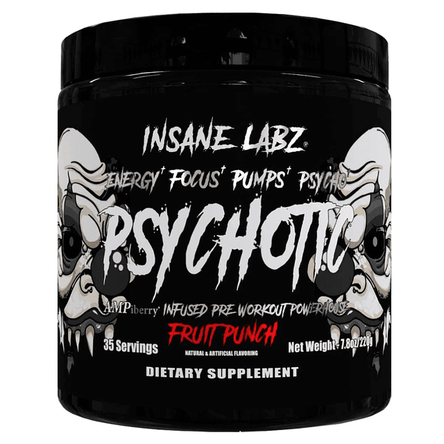 Insane Labs Psychotic Black 220gr