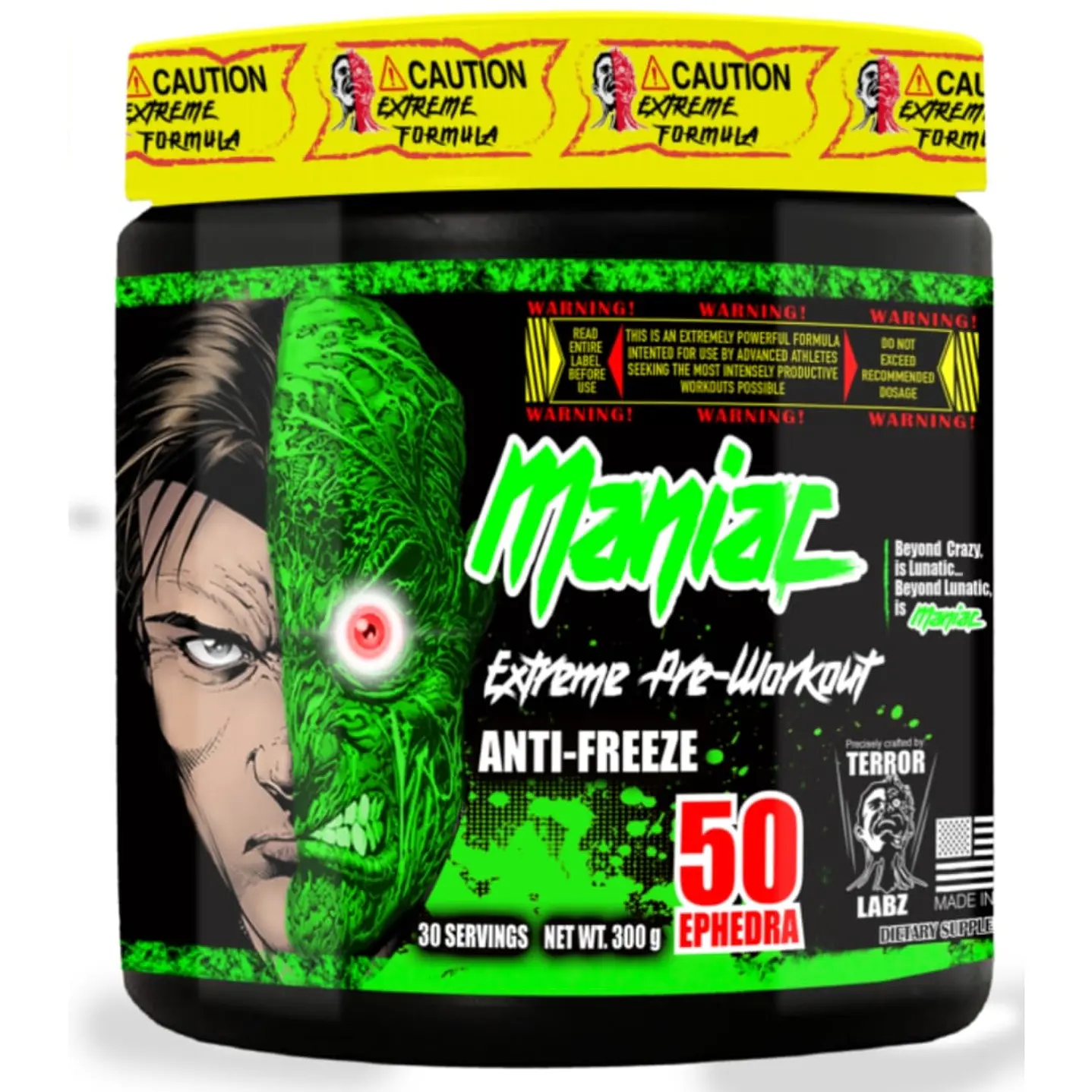 Maniac Extreme Pre Workout 30 servicios