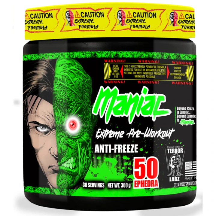 Maniac Extreme Pre Workout 30 servicios