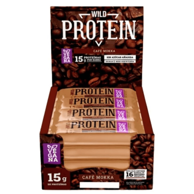 Wild Protein Bar Vegan 45 gr (box 16 unidades)
