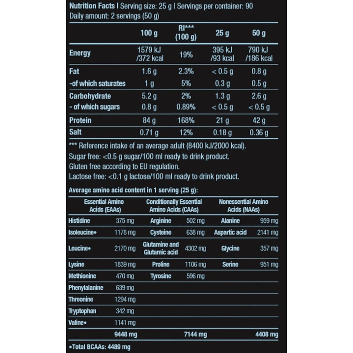 BioTechUSA Iso Whey Zero 5 lb 90 servicios 2