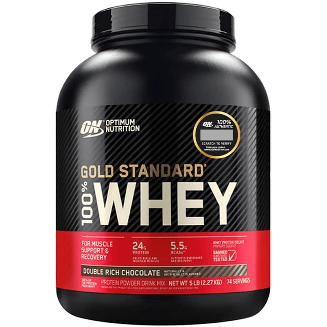 Gold Standard 100% Whey Protein 5 lb + Creatina monohydrate Simply 300gr