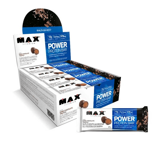 Power Protein Bar 90gr (box 8 unidades)