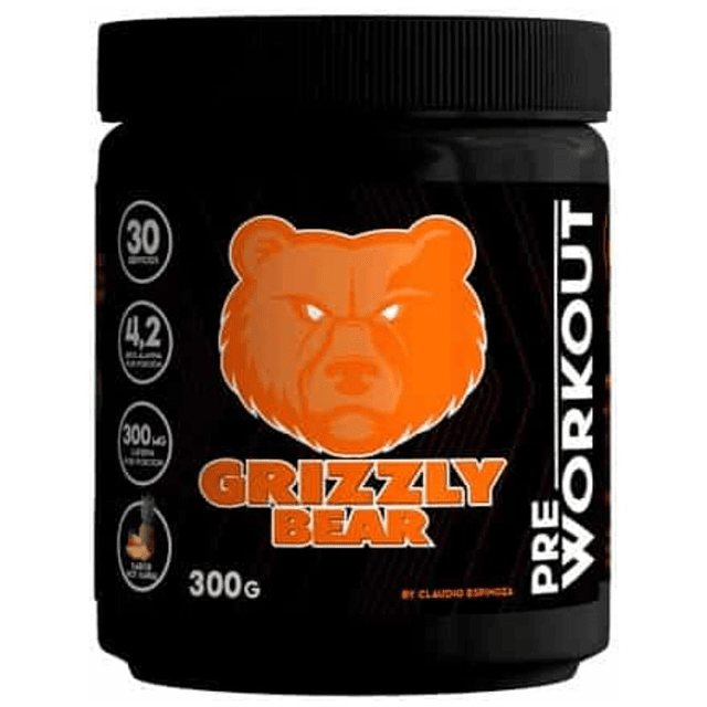 Pre Workout Grizzly Bear 30 Servicios