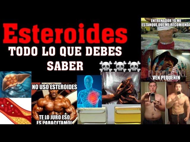 ESTEROIDES todo lo que debes saber