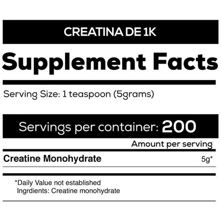 Creatina Monohydrate Ultimate Nutrition 1kg 2